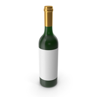 Wine Bottle Gold PNG & PSD Images