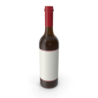 酒瓶红色白色PNG和PSD图像