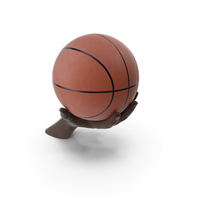 Hand Holding a Basketball Ball PNG & PSD Images
