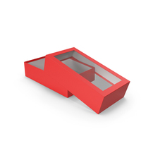 Opened Box Red PNG & PSD Images