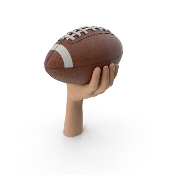 Hand Holding a Football Ball PNG & PSD Images