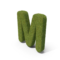 Grass Capital Letter M PNG & PSD Images