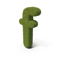 Grass Small Letter F PNG & PSD Images