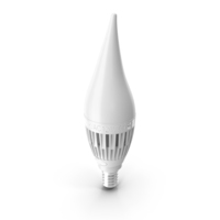 HD Candle LED Bulb PNG & PSD Images