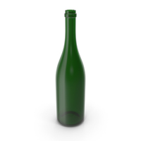 Champagne Bottle Empty PNG & PSD Images