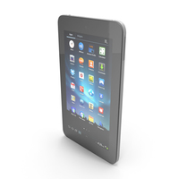 HP Slate 7 Black PNG & PSD Images