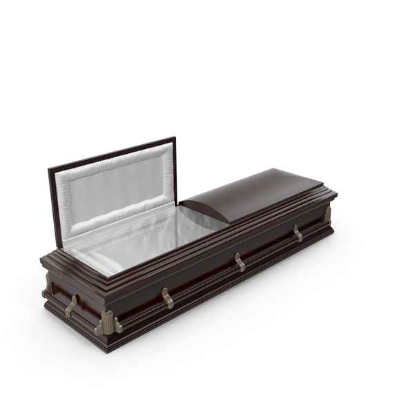 High Def Classic Coffin Wood Victorian PNG & PSD Images