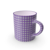 Printed Violet Cup PNG & PSD Images