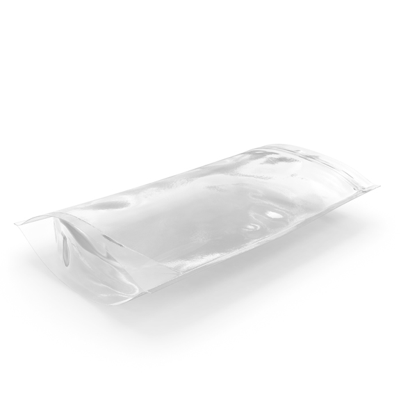 Transparent Plastic Bag Zipper 300 g Open PNG & PSD Images