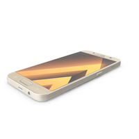 Samsung Galaxy A3 2017 Gold Sand PNG & PSD Images