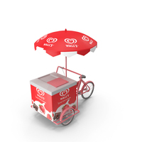 Wall's Ice Cream Cart PNG & PSD Images