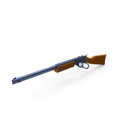 Stylized Cartoon Rifle PNG & PSD Images