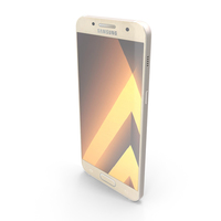 Samsung Galaxy A5 2017 Gold Sand PNG & PSD Images