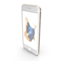 Apple iPhone 6S Gold PNG & PSD Images
