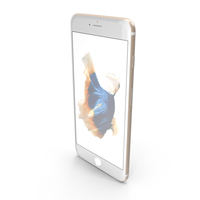 Apple iPhone 6S Plus Gold PNG & PSD Images