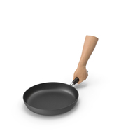 Hand Holding a Frying Pan PNG & PSD Images