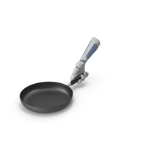 RoboHand Holding a Frying Pan PNG & PSD Images