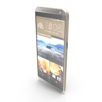 HTC One E9+ Classic Rose Gold PNG & PSD Images