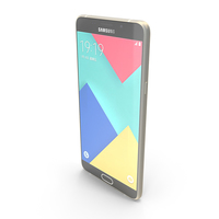 Samsung Galaxy A9 (2016) Champagne Gold PNG & PSD Images