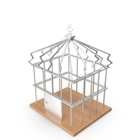 Metal Bird Cage PNG & PSD Images