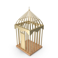 Birds Metal Cage PNG & PSD Images