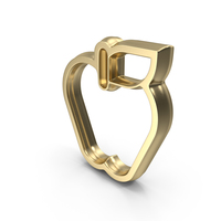 Golden Apple Symbol PNG & PSD Images