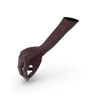 Dark Creature Hand Pouring Pinch Pose PNG & PSD Images