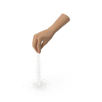 Hand Pouring Salt PNG & PSD Images