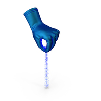 Glove Pouring Magic Dust PNG & PSD Images