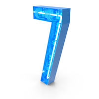 Tech Alphabet Number 7 PNG & PSD Images