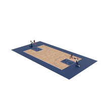 Basketball Court and Baskets PNG & PSD Images