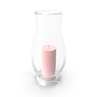Candle In A Glass Holder PNG & PSD Images