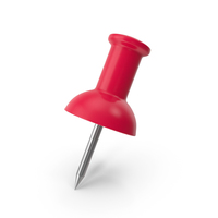 Push Pin Red PNG & PSD Images