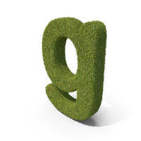 Grass Small letter G PNG & PSD Images
