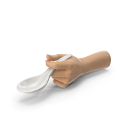 Hand Holding a Soup Spoon PNG & PSD Images
