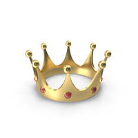 Crown King Ornaments PNG & PSD Images