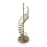 Decorative Spiral Stairs PNG & PSD Images