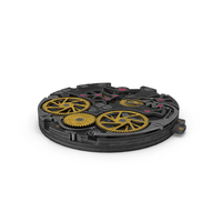 Watch Mechanism Iron Stylized PNG & PSD Images