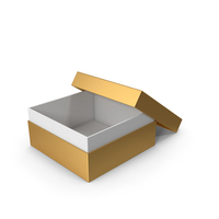 Gold Box Opened PNG & PSD Images