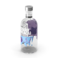 Absolut Berri Acai Vodka Bottle PNG & PSD Images