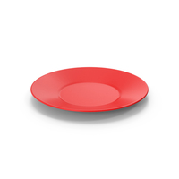 Ceramic Plate Red PNG & PSD Images
