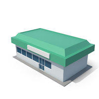 Generic Cartoony Station Shop PNG & PSD Images