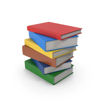 Book Stack PNG & PSD Images