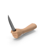 Hand Holding a Hunting Knife PNG & PSD Images