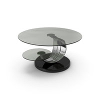 Round Glass Coffee Table PNG & PSD Images