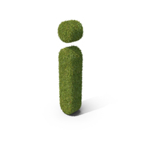 Grass Small Letter I PNG & PSD Images