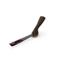 Hand Holding a Bloody Machete PNG & PSD Images