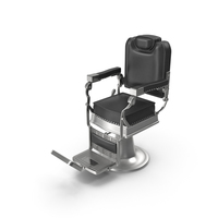 Stylist Chair Black PNG & PSD Images