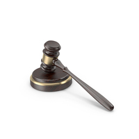 Law Gavel 1 PNG & PSD Images