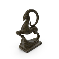 Gazelle Sculpture PNG & PSD Images
